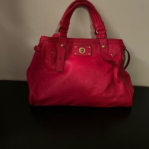 Red Leather Handbag